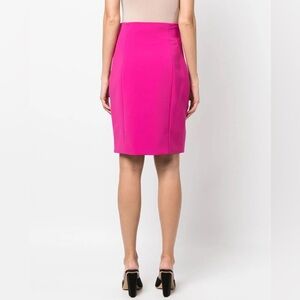 MOSCHINO Vibrant Pink Pencil Skirt